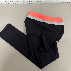 Lululemon Black and Pink Leggings Size 6